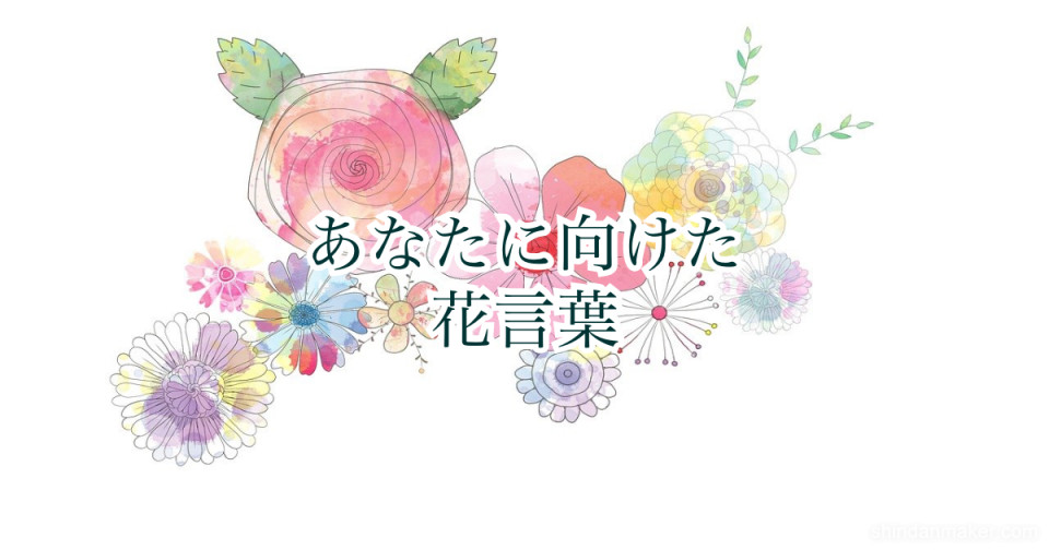 あなたに向けた花言葉 あなたに向けた花言葉