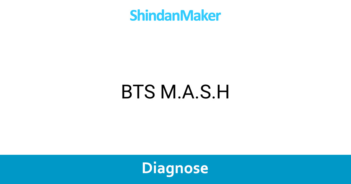 BTS M.A.S.H